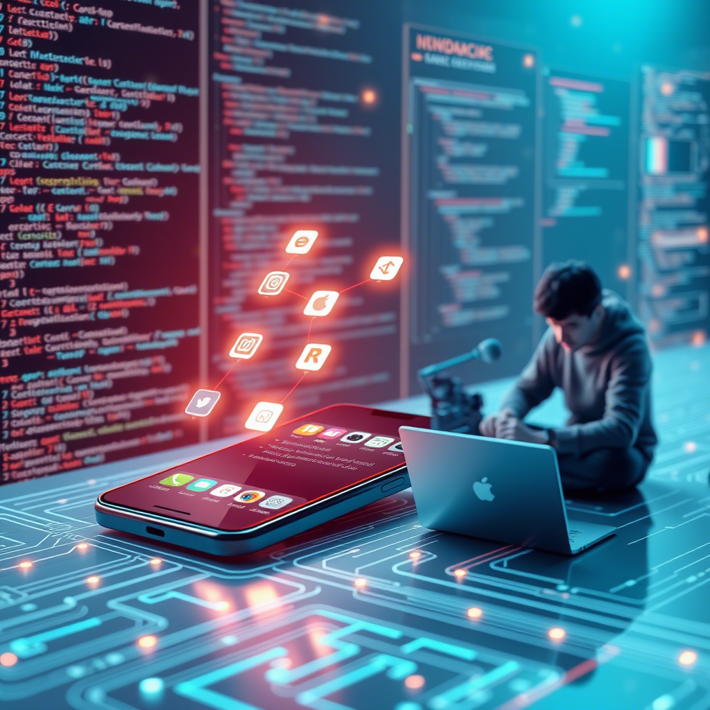 صناعة تطبيقات الهواتف الذكية